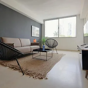 Modern 2br In Obarrio Lägenhet