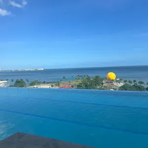 Apartamento Con Piscina Infinita Frente Al Mar En Avenida Balboa Ph The Ciudad de Panamá